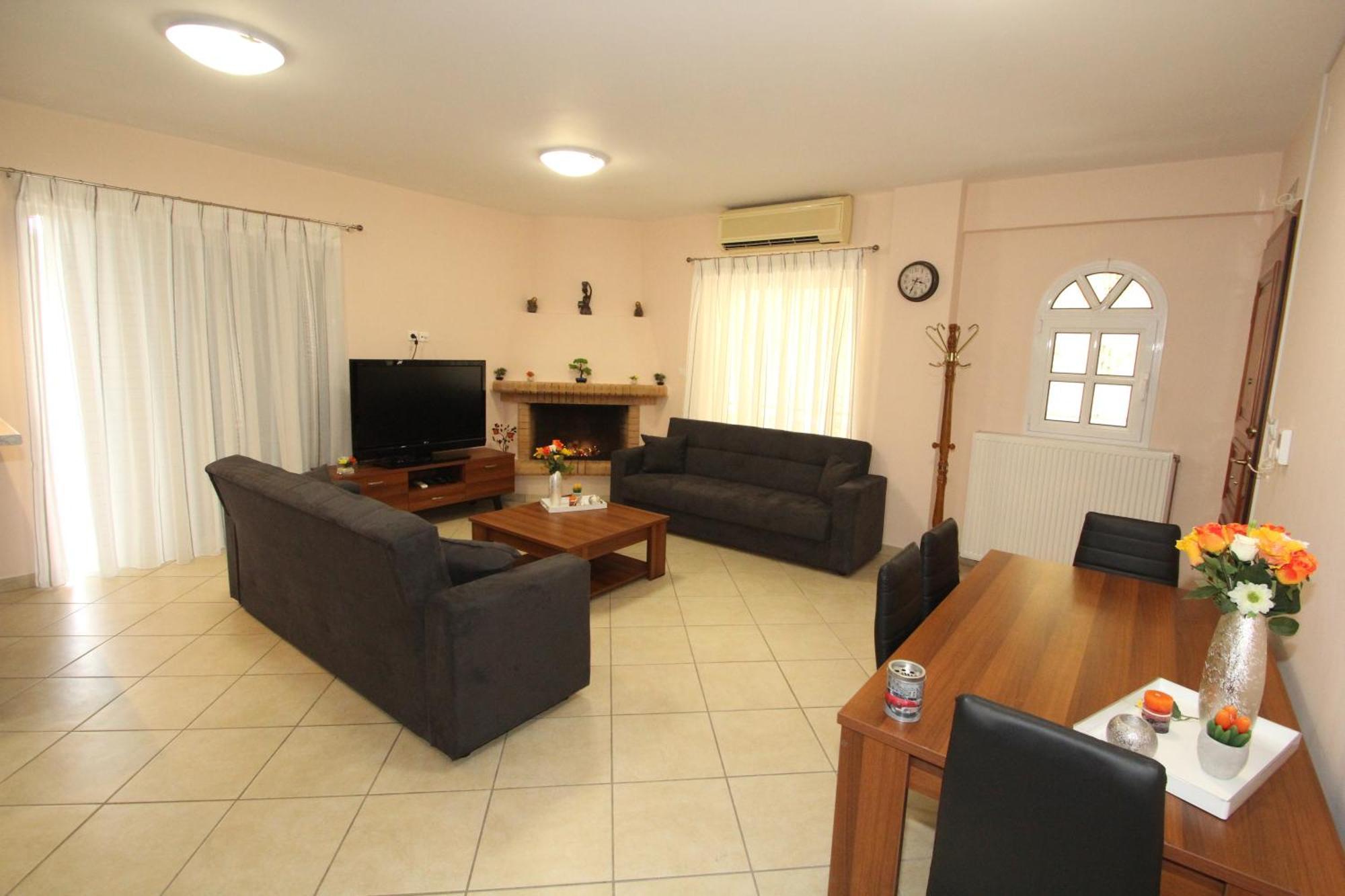 Spacious Country Apartment Враврона Экстерьер фото